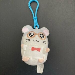 Hamtaro McDonald's 2003 Vintage Plush Keyring Holder Collectible From Mexico